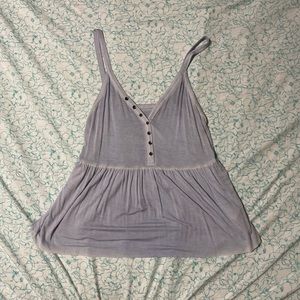 AEO peplum tank